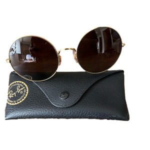 COPY - RAYBAN Jajo Gold sunglasses polarized used fair condition
